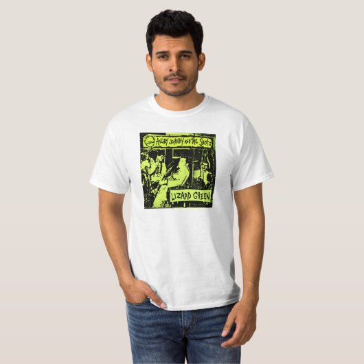 T-shirt Lizard vert (Devant entier)