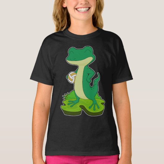 T-shirt Lizard Volleyball (Devant)