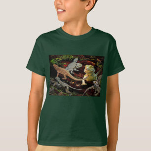 T-shirt lizards galore