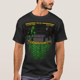 T-shirt #LIZARDSUNITE "Rivières VS DRA-G0N" IRL REKT