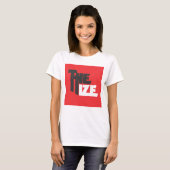 T-shirt Lizzy mince (Devant entier)