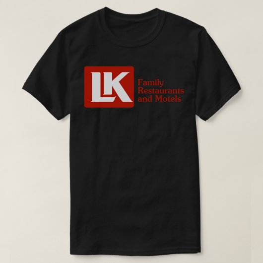 T-shirt LK Motel and Restaurant 1 (Design devant)