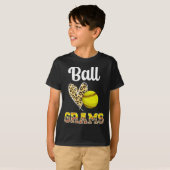 T-shirt Ll Grammes Léopard Douxll Grammes D'un Joueur Doux (Devant entier)