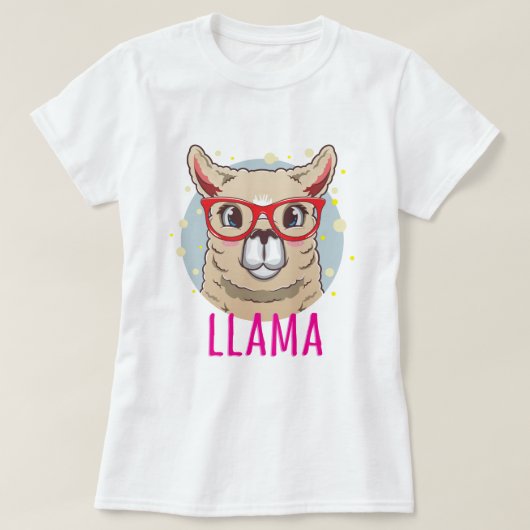 T-shirt Llama (Design devant)