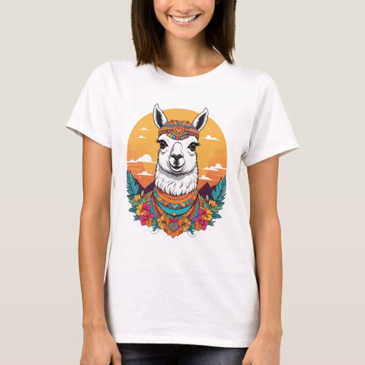 T-shirt Llama (Devant)