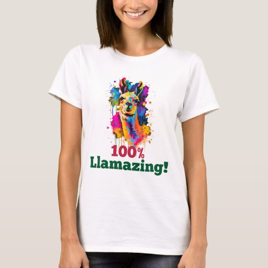 T-shirt Llama (Devant)