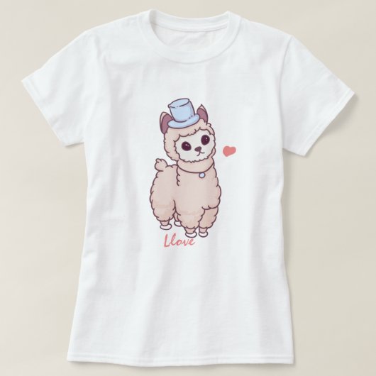 T-shirt Llama (Design devant)