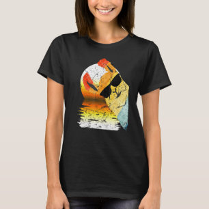 T-shirt Llama Alpaca Avec Lunettes De Soleil