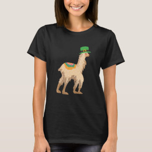 T-shirt Llama Alpaca Jour de la Saint Patrick 1