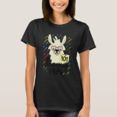 T-shirt Llama & Alpaca Lovers cute 101 Llamazing Days of s (Devant)