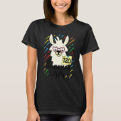 T-shirt Llama & Alpaca Lovers Cute 120 Llamazing Days of S (Devant)