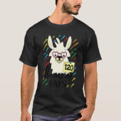 T-shirt Llama & Alpaca Lovers Cute 120 Llamazing Days of S (Devant)
