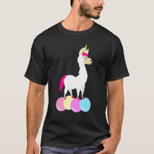 T-shirt Llama Alpaca Unicorn Costume Animaux Amusement