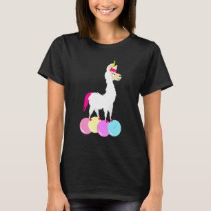 T-shirt Llama Alpaca Unicorn Costume Animaux Amusement