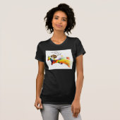 T-shirt Llama arc-en-ciel (Devant entier)