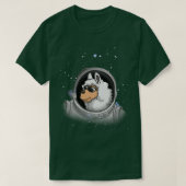 T-shirt Llama Astronaut Astronome de l'espace Llama (Design devant)