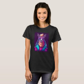 T-shirt Llama avec lunettes de soleil (Devant entier)