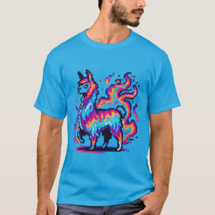 T-shirt Llama Blaze Pixellée