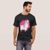 T-shirt Llama Bride (Devant entier)