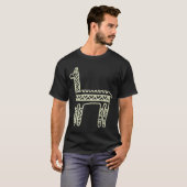 T-shirt Llama BW (Devant entier)