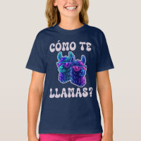 Llama Como Te Llamas Drôle Pun Espagnol