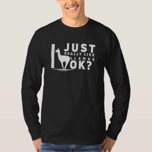 T-shirt Llama Cool Pour Hommes Femmes Alpaga Esprit Péruvi