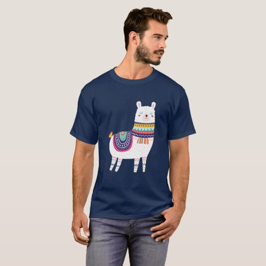 T-shirt Llama Cute (Devant entier)