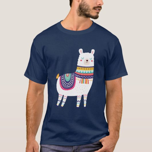 T-shirt Llama Cute (Devant)