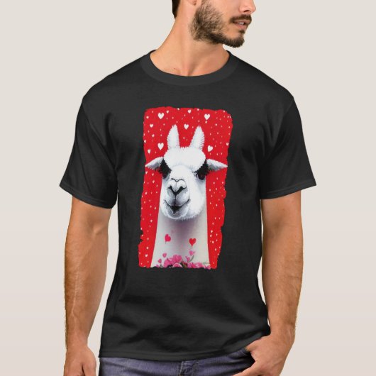 T-shirt Llama d'amour 01 (Devant)