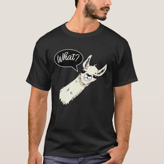 T-shirt Llama dit Quel Design (Devant)