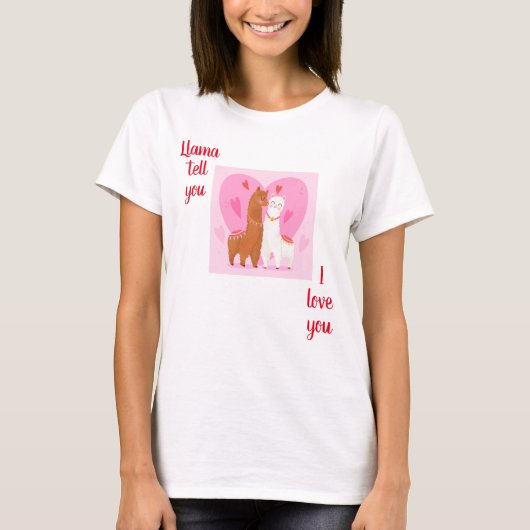 T-shirt Llama Dites-vous (Devant)