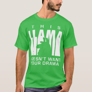 T-shirt Llama Drama 1