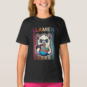 T-shirt Llama drôle Cadeaux Pour Elle Cute Lla