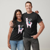 T-shirt Llama Drôle Pas De Problème (Unisexe)