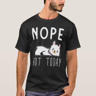 T-shirt Llama Fatigué Lama Paresseux 1