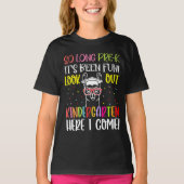 T-shirt Llama Graduation So Long Pre-k It's Fun Look (Devant)