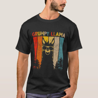 T-shirt Llama Grumée Lover Pour Hommes Femmes