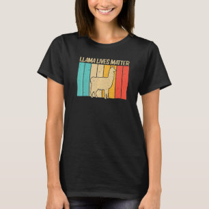 T-shirt Llama Hommes Femmes Llama Ferme Animal