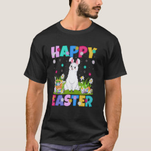 T-shirt Llama Joyeuses Pâques Chasse aux œufs Lapin Oreill