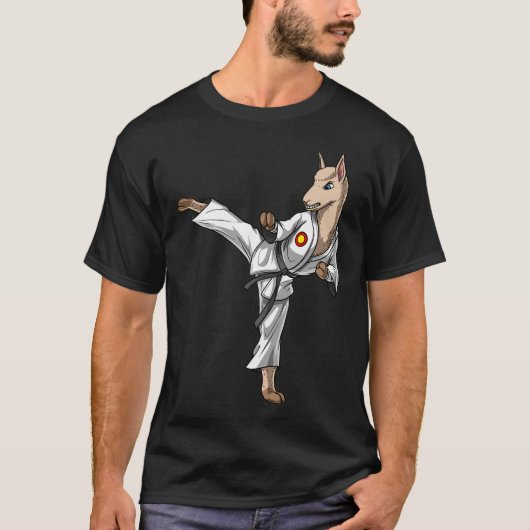 T-shirt Llama Karaté (Devant)