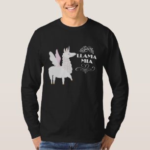 T-shirt Llama Llama Mia Mama Mia Costume Pour les amateurs