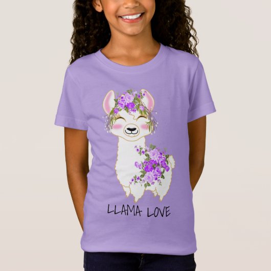 T-Shirt Llama Love (Devant)