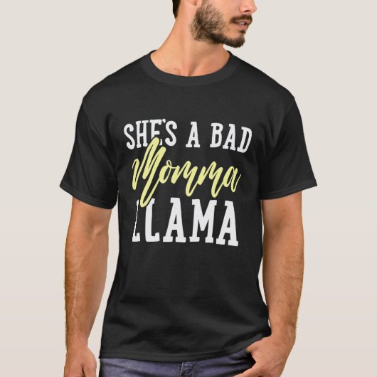 T-shirt Llama Maman Mama (Devant)