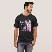T-shirt Llama mignon avec de longs cils Premium (Devant entier)
