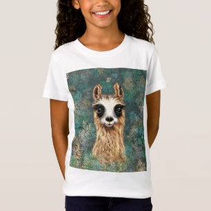 T-Shirt Llama pour bébé curieux - mignonne
