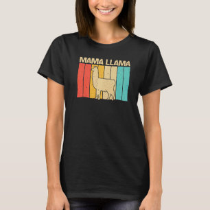 T-shirt Llama pour femmes filles lama animal de ferme 1