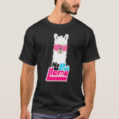 T-shirt Llama Pour Femmes Pas De Prob Llama Pas De Problèm (Devant)