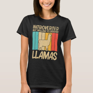 T-shirt Llama Pour Hommes Femmes Llama Farm Animal 2