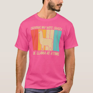 T-shirt Llama pour hommes garçons papa lama animal de ferm