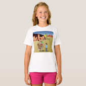 T-shirt Llama questions (Devant entier)